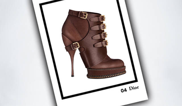 <strong>Dior｜ディオール</strong>　ブーティ[H11cm]　16万2750円（ディオール／クリスチャン ディオール）