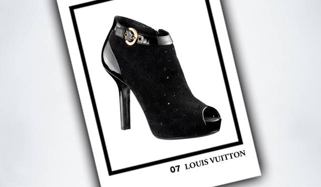 <strong>LOUIS VUITTON｜ルイ・ヴィトン</strong>　「ジーナ・ライン　ローブーツ」ブーティ[H9cm]　14万7000円（ルイ・ヴィトン）　©Louis Vuitton/LB PRODUCTION