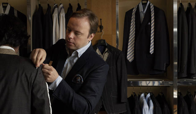 <strong>dunhill｜ダンヒル</strong> 　写真にはないがヌード寸法も計測