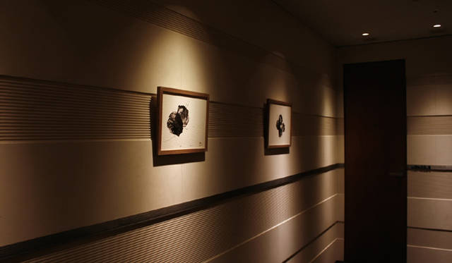 ART｜「食とアートの会」 第7回  墨象作家 宮村 弦