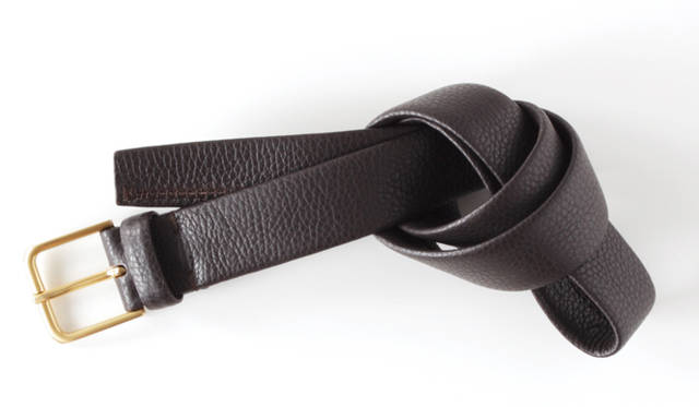 <strong>UNITED ARROWS｜ユナイテッドアローズ</strong>　<b>ロンギ</b> こげ茶ベルト2万3100円