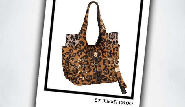 <strong>JIMMY CHOO｜ジミー チュウ</strong>　「BREE」バッグ（Mサイズ） [W28×H24×D18cm]　22万7850円（JIMMY CHOO）