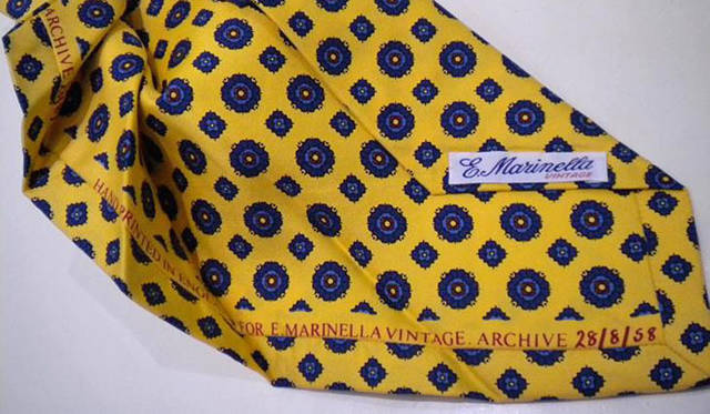 <b>E.MARINELLA NAPOLI｜マリネッラ</b>　オーダーでしか展開がされないヴィンテージ・アーカイブ生地もオーダー可能 