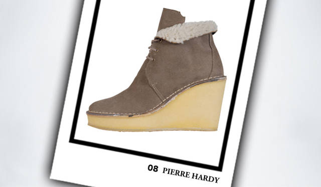 <strong>PIERRE HARDY｜ピエール アルディ</strong>　ウエッジソールブーティ　[H10cm]　5万7750円（参考価格）（ピエール アルディ／ステディ スタディ）