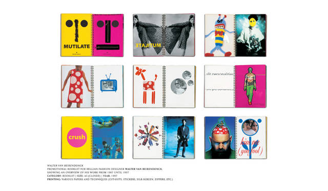 <strong>Tokyo Graphic Passport 2010</strong>　Walter Van Beirendonck Booklet designd by Paul