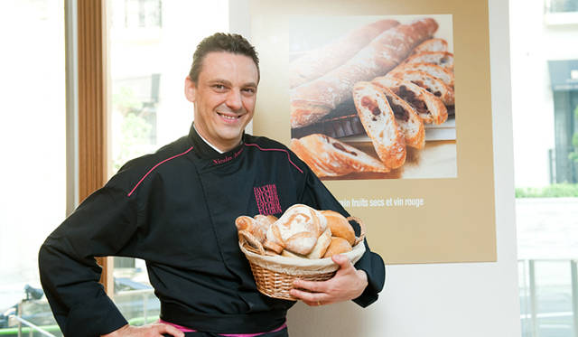 <strong>FAUCHON｜フォション</strong>　フォションのアジアパシフィックディベロップメントシェフ、ニコラ・ジャンベール氏。