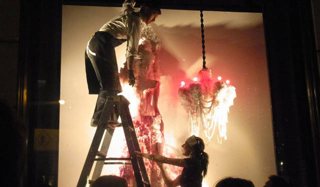 <strong>FASHION’S NIGHT OUT</strong> バーグドルフ・グッドマンにて。