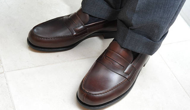 <strong>J.M. Weston│ジェイエムウエストン</strong>　シグネチャーローファー 180 ボカルーボックスカーフ