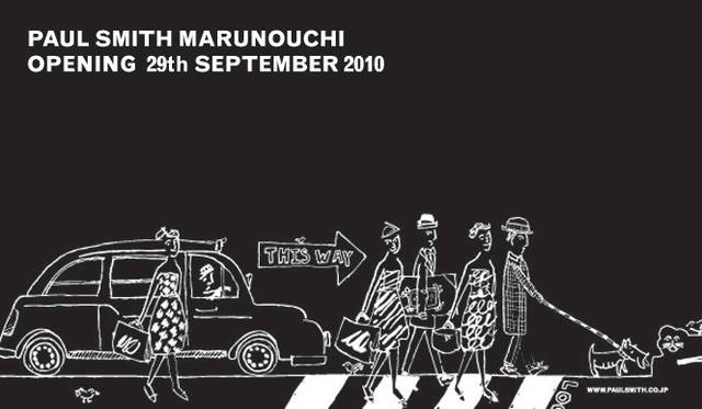 <strong>Paul Smith｜ポール・スミス</strong>　オープニング・イメージイラスト