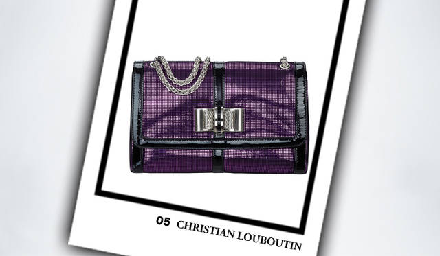 <strong>CHRISTIAN LOUBOUTIN｜クリスチャン ルブタン</strong>　「SWEET CHARITY」 バッグ [W25×H17×D6cm]　15万8550円（クリスチャン ルブタン／クリスチャンルブタン ジャパン）