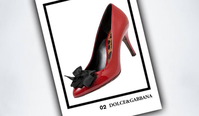 <strong>DOLCE&GABBANA｜ドルチェ＆ガッバーナ</strong>　パンプス [H7cm]　5万2500円（ドルチェ＆ガッバーナ／ドルチェ＆ガッバーナ ジャパン）