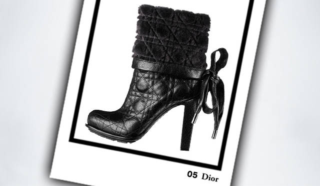 <strong>Dior｜ディオール</strong>　ショートブーツ [H11cm]　12万6000円（ディオール／クリスチャン ディオール）