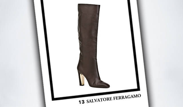 <strong>Salvatore Ferragamo｜サルヴァトーレ フェラガモ</strong>　ブーツ [H10cm]　17万8500円（サルヴァトーレ フェラガモ／フェラガモ・ジャパン）