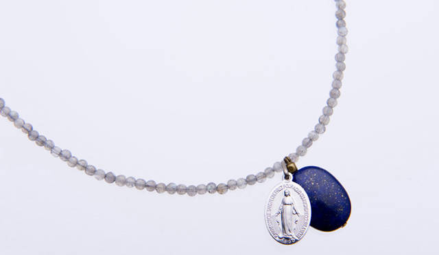 <strong>espressivo｜エスプレッシーヴォ</strong> ラピスラズリ×ラブラドライト 2万0000円