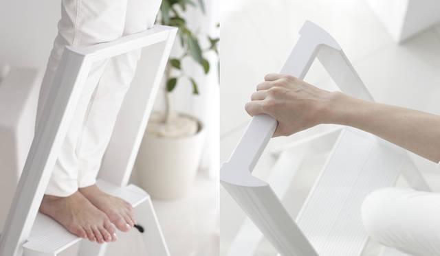 <strong>METAPHYS｜メタフィス</strong>　3段タイプの踏み台 「lucano 3-step」