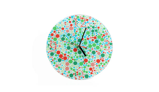 <strong>mYwaY｜マイウェイ</strong>　「Sonodesign」 Colour Blind Test Clock（色盲テストクロック） 