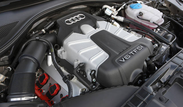 <strong>AUDI｜アウディ A7 </strong><br>日本に導入される3リッター直噴ターボV6エンジンは、最高出力が220kW（300ps）