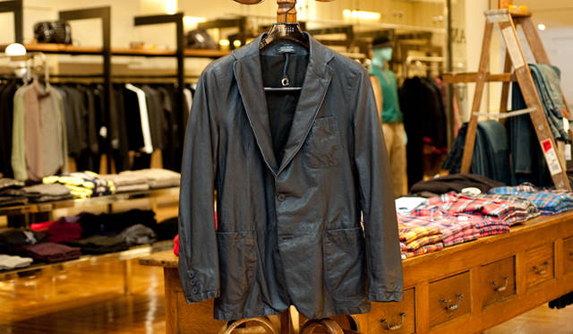 <strong>BARNEYS NEW YORK｜バーニーズ　ニューヨーク</strong>　「MARCO TAGLIAFERRI（マルコ タリアフェリ）」レザージャケット 14万2800円