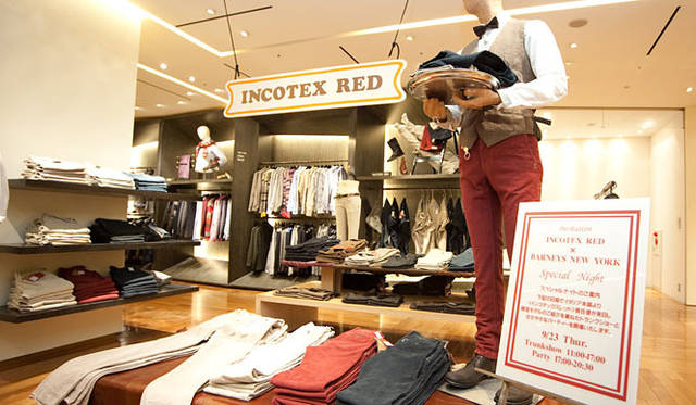 <strong>INCOTEX RED｜インコテックス レッド</strong>　バーニーズ　ニューヨーク銀座店でのトランクショー