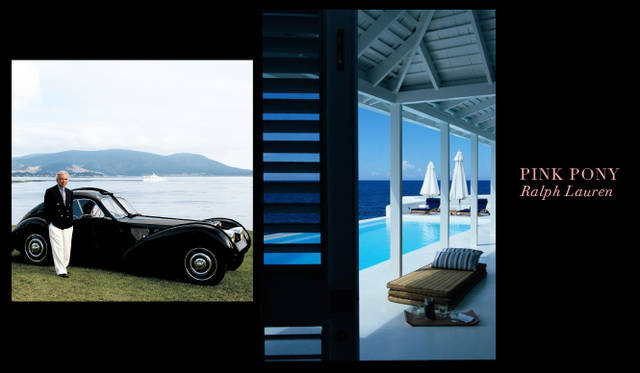 <strong>RALPH LAUREN｜ラルフ ローレン　PINK PONY</strong>　チャリティオークションに出品されるアイテム。左／世界的にも有名なラルフ ローレンのカー コレクションへのパーソナルツアー、右／ジャマイカのホテル「Round Hill」にてすごす贅たくな3泊4日宿泊権（ともにイメージ画像）