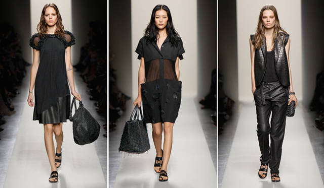 <strong>BOTTEGA VENETA｜ボッテガ・ヴェネタ</strong>　2011年春夏コレクションより。