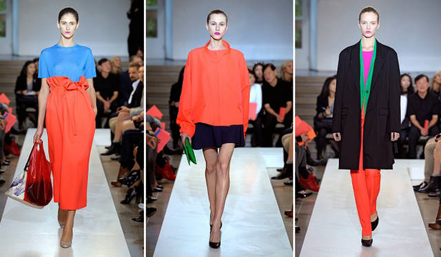 <strong>JIL SANDER｜ジル・サンダー</strong>　2011年春夏コレクションより。