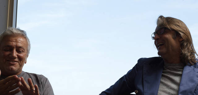 <strong>BOGLIOLI｜ボリオリ</strong> 陽気なイタリア人への取材は、たびたび話しが脱線する。