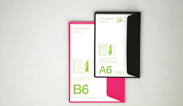 <strong>HIGHTIDE｜ハイタイド</strong>　“NOTEBOOK EQUIPMENT”  「DIARYPOCKET A6/B6」 
