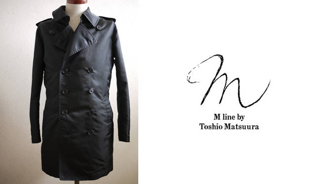 <strong>M line｜エム・ライン</strong>　エレガントなイメージの強いトレンチコートも、ナイロン素材でカジュアルダウン。　トレンチコート 6万8250円（エム・ライン）