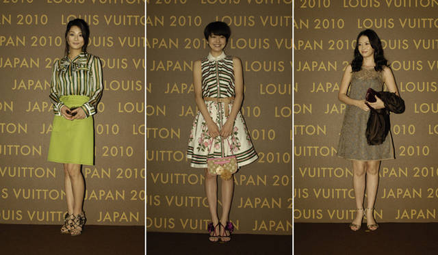 <strong>Louis Vuitton｜ルイ・ヴィトン</strong>　左から、小池栄子さん、長澤まさみさん、辺見えみりさん　C) Louis Vuitton