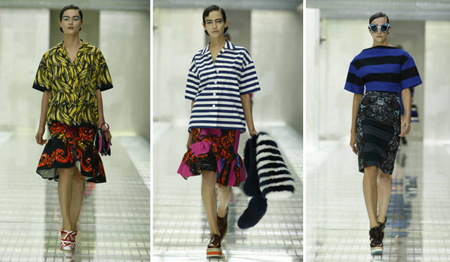 <strong>PRADA｜プラダ</strong>　2011年春夏コレクションより。