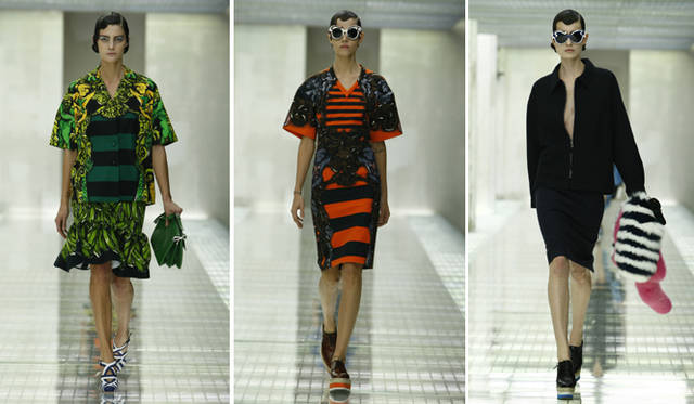 <strong>PRADA｜プラダ</strong>　2011年春夏コレクションより。