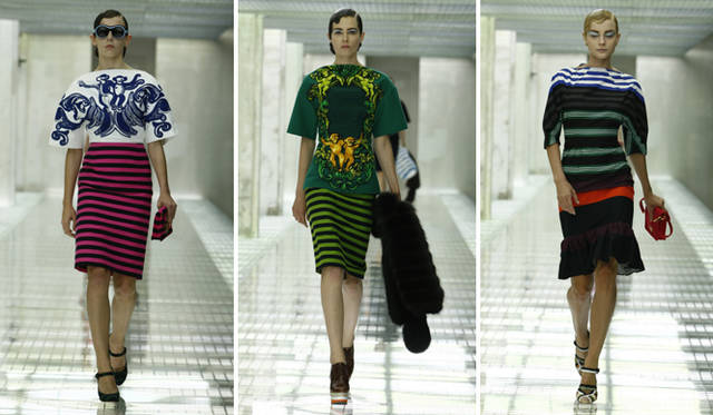 <strong>PRADA｜プラダ</strong>　2011年春夏コレクションより。