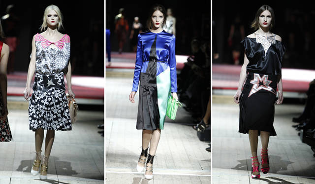 <strong>MIU MIU｜ミュウミュウ</strong>　2011年春夏コレクションより。