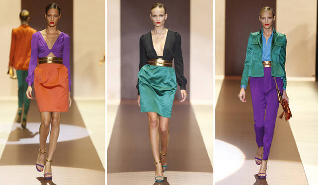 <strong>GUCCI｜グッチ</strong>　2011年春夏コレクションより。