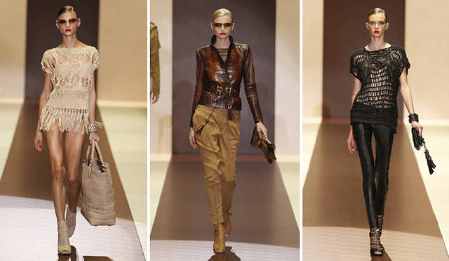 <strong>GUCCI｜グッチ</strong>　2011年春夏コレクションより。