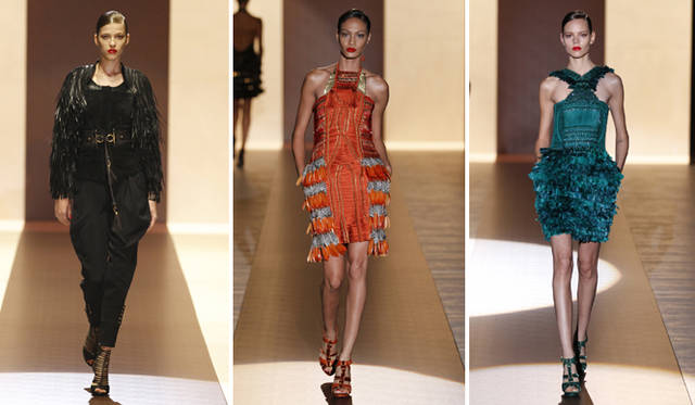 <strong>GUCCI｜グッチ</strong>　2011年春夏コレクションより。