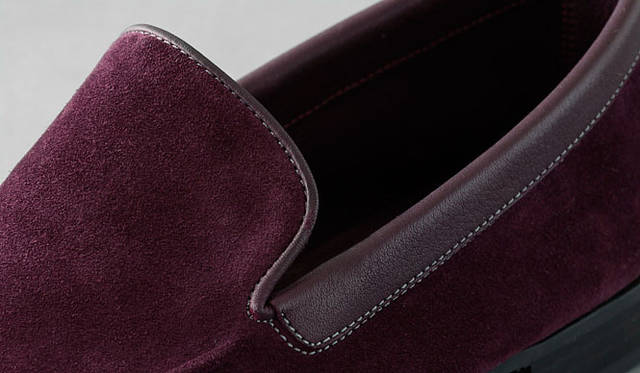 <strong>JOHN LOBB│ジョンロブ</strong>　カラー“Aubergine（オーベルジン）”　ロイヤルパープル×グレー