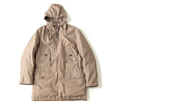 <strong> MARGARET HOWELL｜マーガレット・ハウエル</strong>　2010秋冬メンズコレクション<br>フード付きコート5万1450円（MHL.）