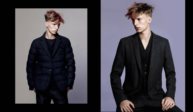 <strong>UNIQLO +J｜ユニクロ プラスジェイ</strong>　左／プレミアムダウンキルトジャケット 1万9900円　右／ジャケット 1万7900円（ともに+J／ユニクロ）