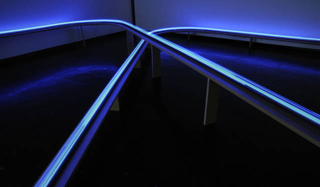 <strong>MIYAJIMA Tatsuo｜宮島達男「Time Train」展　@Six　</strong>　© Ferdinand Ullrich Recklinghausen, Germany