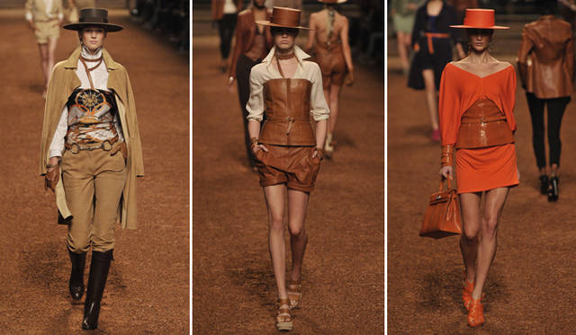 <strong>HERMÈS｜エルメス</strong>　2011年 春夏コレクションより　©Jean-François José