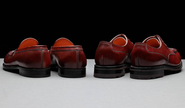 <strong>J.M. Weston│ジェイエムウエストン</strong>　「180 ローファー」 19万4250円、「ゴルフ」 20万4750円