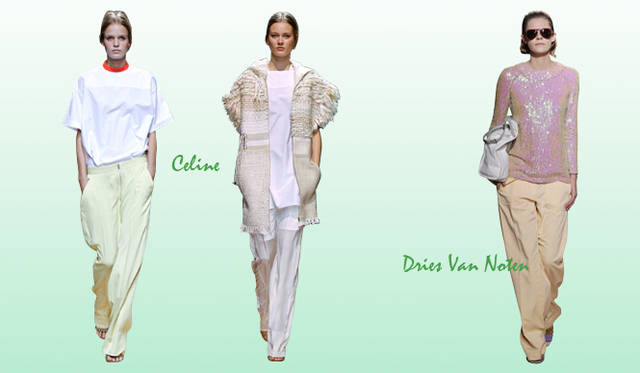 <strong>Keyword 03 “Relax”</strong>　Celine｜セリーヌ、Dries Van Noten｜ドリス ヴァン ノッテン