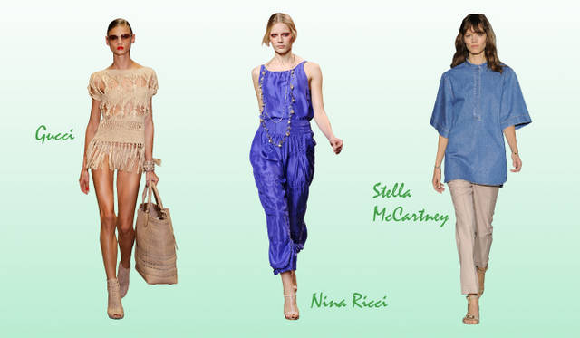 <strong>Keyword 03 “Relax”</strong>　Gucci｜グッチ、Nina Ricci｜ニナ リッチ、Stella McCartney｜ステラ マッカートニー