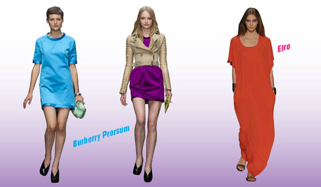 <strong>Keyword 05 “Vivid Color”</strong>　Burberry Prorsum｜バーバリー プローサム　©BURBERRY、Etro｜エトロ