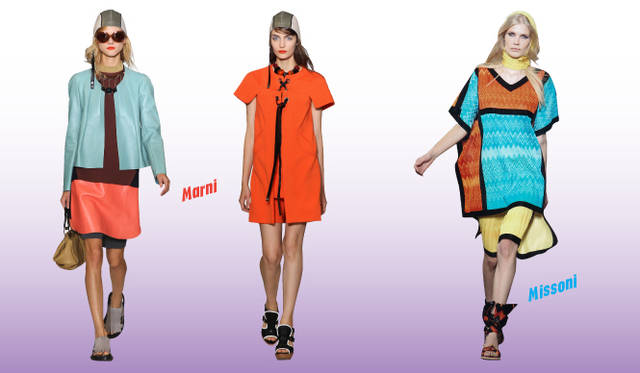 <strong>Keyword 05 “Vivid Color”</strong>　Marni｜マルニ、Missoni｜ミッソーニ