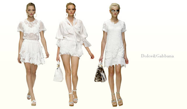 <strong>Keyword 06 “Pure White”</strong>　Dolce&Gabbana｜ドルチェ＆ガッバーナ