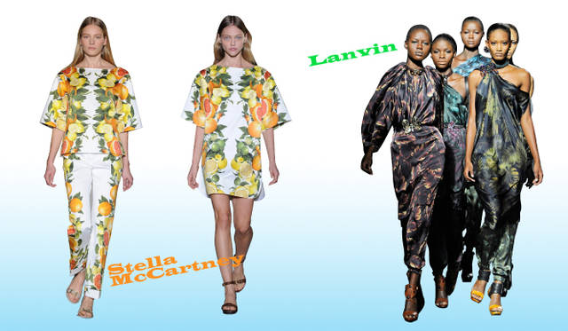 <strong>Keyword 07 “Tropical”</strong>　Stella McCartney｜ステラ マッカートニー、Lanvin｜ランバン