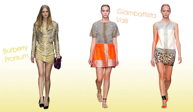 <strong>Keyword 10 “Animal”</strong>　Burberry Prorsum｜バーバリー プローサム © BURBERRY、Giambattista Valli｜ジャンバティスタ ヴァリ